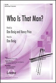 Who Is that Man? SATB choral sheet music cover Thumbnail